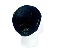 Ruffnek Neon Green And Black Beanie Hat, Helmet Liner, Thermal For Running And Outdoor Sports