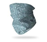 Ruffnek SKIING/SNOWBOARDING EQUIPMENT Design Multifunctional Snood, Neck warmer/Gaiter, Tube Scarf, Beanie, ski mask - One Size for Men, Women & Children