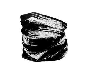 Ruffnek SUPERSOFT Neckwarmer, Neck gaiter, Snood Tube Scarf- Double Layer, Reversible - Black Rush Design - Men, Women, Children Unisex, One Size - Cycling, Hiking, Skiing, Dog Walking