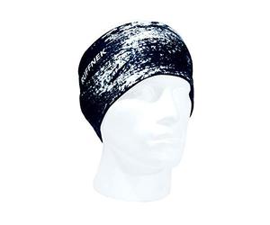 RUFFNEK SUPERSOFT Wide Headband - Helmet Liner - Double Layer, Reversible - Black Rush Design - Men Women Unisex, One Size - Cycling, Walking, Skiing, Horse Riding
