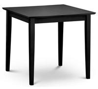 Rufford Black 2-4 Seater Extending Dining Table - 80cm-120cm