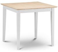 Rufford Ivory 2-4 Seater Extending Dining Table - 80cm-120cm