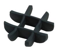 Ruffwear - Basecamp Slow Feeder Insert - Dog accessories size S - Ø 6,5 cm, basalt gray