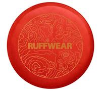 Ruffwear Dog Toy Camp Flyer – 2-in-1 Flexible, Puncture-Resistant, Waterproof Flying Disc – Red