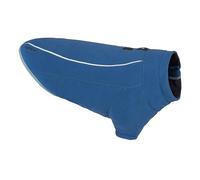 RUFFWEAR Climate Changer Fleece Jacket, Medium Dog Coat with Zip, Premium Quality Warm Dog Vest for Pet Walking & Outdoor Trail Running, All Seasons, M, Blue Jay