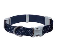 RUFFWEAR Confluence Collar, Waterproof & Odour Resistant Adjustable Dog Collar, 14"-20", Midnight Blue
