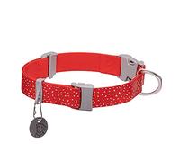 Ruffwear Confluence Dog Collar Red Waterproof Adjustable Reflective