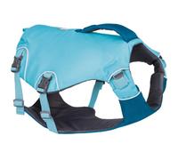 Ruffwear Confluence Dog Life Jacket, Medium Dog Safety Harness & Flotation Device, 2 Assistance Handles, Waterproof Rescue & Pet Swimming Aid, for Sailing & Paddleboarding, Biolumin Blue, Size M