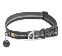 Ruffwear Crag Reflective Dog Collar 25802-035 Granite Grey NEW