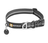 Ruffwear Dog Collar Crag Collar Granite Gray - Reflective & Durable