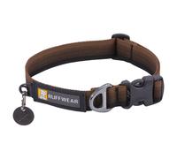 RUFFWEAR Front Range Collar, Large Dog Collar with Aluminium V-Ring, Adjustable Length Pet Dog Collar, Comfortable Soft Fabric, Animal Collar with Dog Lead Attachment Ring, 51-66cm, Moonlight Fade