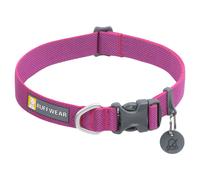 Ruffwear Dog Collar Hi & Light Alpenglow Pink, Lightweight & Durable For Dogs