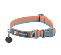 Ruffwear Dog Collar Front Range™, Adjustable 51-66 cm, Aluminium V-Ring, Orange