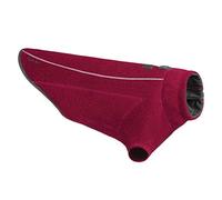 RUFFWEAR Fernie Sweater Jacket for Dogs, Quick Drying Insulated Wind-Proof Fast Drying Fleece Coat for Cold Weather, Lightweight Overcoat Jumper - Hibiscus Pink, XX-Small (33-43cm)