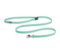 RUFFWEAR Flagline Dog Leash, Fast Lightweight Strong Lead, 2-in-1 Hand Held or Waist for Running, Adjustable, Built-In Storage Pocket & Secure Lockable Crux Clip, Sage Green (One Size, All Breeds)
