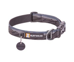 Ruffwear Flat Out Collar, Classic Dog Collar for Large to Very Large Breeds, Adjustable Fit, Size: Large (51-66 cm/20-26 in), Rocky Mountains