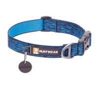 Ruffwear Flat Out Dog Collar 25204-934 Oceanic Distortion NEW