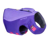 RUFFWEAR Float Coat Dog Life Jacket, Premium Swimming Safety Vest with Handle, Optimial Bouyancy and High Visibility Reflective Trim, for Boating and Water Sports, Purple Lily, X-Small