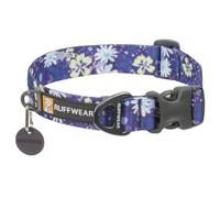 Ruffwear Front Range Small Dog Collar, Pet Dog Collar with Aluminum V-ring Dog Lead Attachment, Comfortable & Strong with Side Buckle & Webbing for Dog Walking, Size S (28-36cm), Wildflower