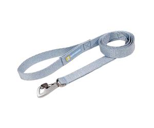 Ruffwear Front Range Dog Lead 1.5m, Lightweight & Strong Everyday Dog Leash, Engineered Knit, Soft & Flexible Handle with Carry Loop for Pet Poop Bags, Polar Blue
