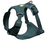 Ruffwear Front Range Flex Dog Harness, Adjustable & Soft, Lightweight Dog & Puppy Harness, 2 Lead Attachment Points, Engineered Knit & Reflective Trim, Deep Teal, Size L/X-Large