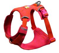 Ruffwear Front Range Flex Dog Harness, Adjustable & Soft, Lightweight Dog & Puppy Harness, 2 Lead Attachment Points, Engineered Knit & Reflective Trim, Rose Violet, Size XX-Small