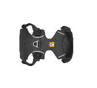 Ruffwear Front Range Flex Dog Harness, Adjustable & Soft, Lightweight Dog & Puppy Harness, 2 Lead Attachment Points, Engineered Knit & Reflective Trim, Basalt Grey, Size X-Small