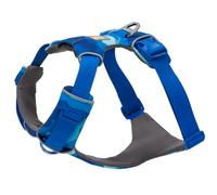 RUFFWEAR Front Range Harness, Extra Large Dog Harness, Reflective Y Harness, Adjustable Comfortable Padded Dog Walking, No Pull Dog Harnesses, 2 Lead Attachments & V Ring, L/XL, Coastal Mountains