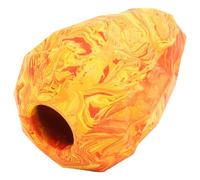 Ruffwear Gnawt-A-Cone Dog Toy 7.5X10Cm Salamander Orange Fetch Puzzle