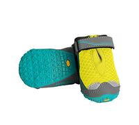 RUFFWEAR Grip Trex Dog Boots, Set of 2 Trail Shoes, Hiking Walking & Running Pumps for Pets, Comfortable Protective Non Slip Lightweight Climbing & Water Play Footwear for Dogs, Lichen Green, 1.75"