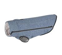 RUFFWEAR Hemp Hound Sweater for Dogs, Premium Dog Jumper made with Organic Cotton Blend, Lightweight & Warm Dog Sweatshirt, All Breeds, Slate Blue - Medium