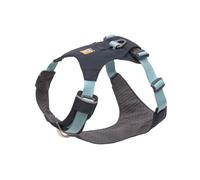 Ruffwear Hi & Light Y-Shaped Dog Harness, Extra Small, Lightweight & Padded, No Pull, Quick Release, 2 Lead Attachments, Size XS, Basalt Grey