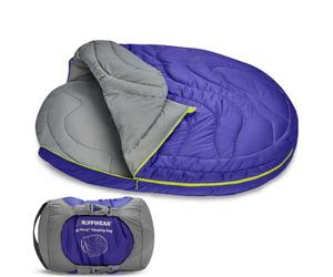 Ruffwear Highlands Dog Sleeping Bag Huckleberry Blue (Large / Flat 72cm x 110cm)