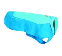 Ruffwear Jacket for Dogs, Windproof and Waterproof, Very Large Breeds, Size: X-Large, Blue Atoll, Vert Jacket, 0575-409L1