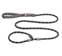 Ruffwear Just-a-Cinch 2-in-1 Dog Lead & Dog Collar, No Pull 1.5m Dog Leash, Lightweight & Heavy Duty Dog Lead, Short Anti Tangle Dog Walking & Anti Pull Dog Training Lead, Obsidian Black