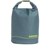 RUFFWEAR Kibble Kaddie Dog Food Storage Container, Portable Dog Food Carrier for Travel, Waterproof Treat Bag & Dog Food Bag, Lightweight & Foldable, Slate Blue, 10 Litre Capacity
