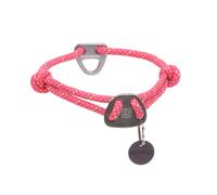 Ruffwear Knot-a-Collar Large Dog Collar, Climbing Rope L, Fireweed Pink