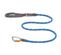 RUFFWEAR Knot-a-Leash Reflective Dog Lead, Large No Pull 1.5m Dog Leash with Padded Handle, Lightweight & Heavy Duty Dog Lead, Anti-Tangle lead, Secure Locking Carabiner, S, Blue Pool