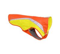 RUFFWEAR Lumenglow High-Vis Jacket, High Visibility Reflective Coat for Dogs, Large, Blaze Orange