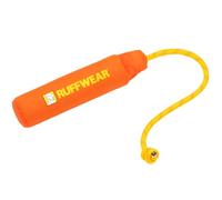 Ruffwear Lunker Floating Throw Toy - Dog Toy for Active Dogs, Strong Material with Rope Handle, Easy to Throw Tugger Game, Floats in Water, Outdoor Pet Boredom Breaker, Tangelo Orange, Medium