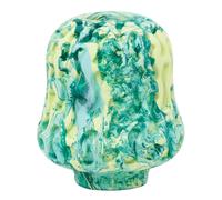 RUFFWEAR Morel Dog Toy, Interactive Dog Chew Toy & Puzzle, Pet Safe Dog Treats Dispenser Ball, Natural Latex Rubber Tough Adult & Puppy Toy & Everyday Dog Enrichment Toy Game, Moss Green