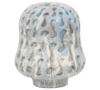 RUFFWEAR Morel Dog Toy, Interactive Dog Chew Toy & Puzzle, Pet Safe Dog Treats Dispenser Ball, Natural Latex Rubber Tough Adult & Puppy Toy & Everyday Dog Enrichment Toy Game, Grey Sky