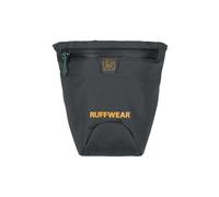 RUFFWEAR Pack Out Bag, Dog Poo Bag Roll Dispenser, Fabric Belt Bag, Holds Full Dog Poop Bags, Small Lightweight Waterproof Hands Free Bumbag for Dog Walking, with Zip Pockets, Basalt Grey, Medium