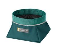 RUFFWEAR Quencher Bowl, Portable Dog Travel Bowl for Food and Water, Tumalo Teal, Small