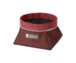 Ruffwear Quencher Packable Dog Bowl in Fired Brick