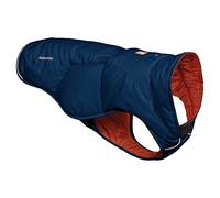RUFFWEAR Quinzee Jacket, Packable Insulated Winter Coat for Dogs, Large, Blue Moon