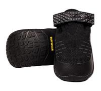 RUFFWEAR Ridgeline Dog Shoes, Heavy Duty Dog Walking Boots for Pets, on Hot or Cold Surfaces, Running, Climbing & Hiking Gear, Obsidian Black, Size 2.50", Set of 2