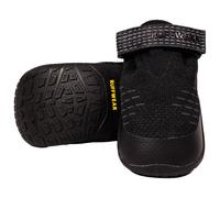 RUFFWEAR Ridgeline Dog Shoes, Heavy Duty Dog Walking Boots for Pets, on Hot or Cold Surfaces, Running, Climbing & Hiking Gear, Obsidian Black, Size 2.75", Set of 2