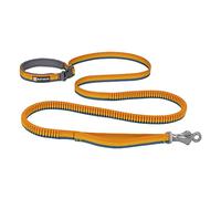 RUFFWEAR Roamer Bungee Dog Lead, Running Dog Leash, Extendable Dog Lead, Hand Held or Waist Worn Lightweight Adjustable Dog Rope, Premium Pet Accessories for Walks, 1.7-2.1m Long, Yellow Snow