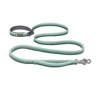 RUFFWEAR Roamer Bungee Dog Lead, Running Dog Leash, Extendable Dog Lead, Hand Held or Waist Worn Lightweight Adjustable Dog Rope, Premium Pet Accessories for Walks, 2.2-3.4m Long, River Rock Green